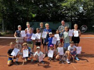 Bild der Teilnehmer des Jugendcamps