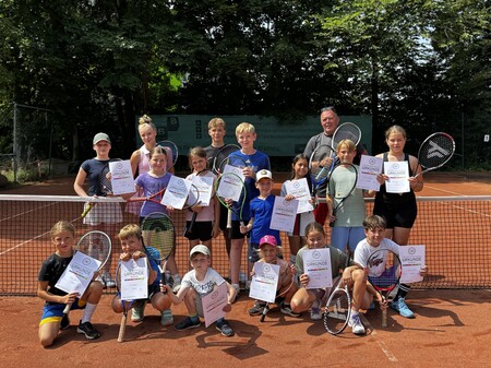 Bild der Teilnehmer des Jugendcamps