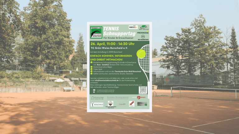 Flyer TC Schnuppertag