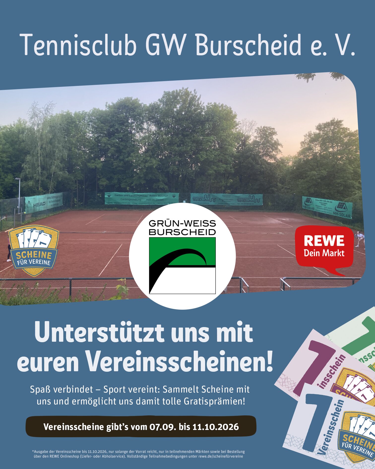 Scheine für Vereine